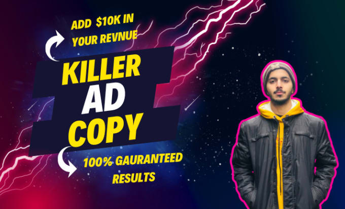 Gig Preview - Be your copywriter for facebook ad and instagram ad copy