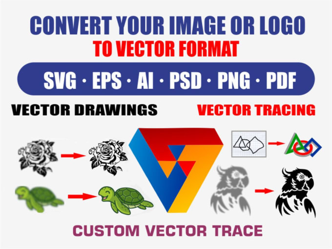 Gig Preview - Convert your pixels into vector