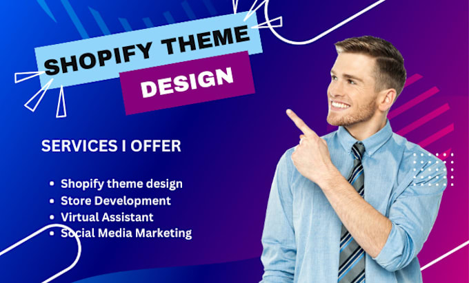 Gig Preview - Be your premium shopify themes design expert