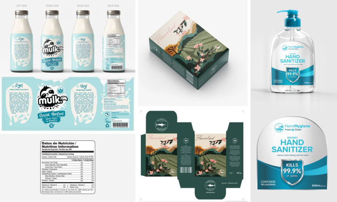 Gig Preview - Design eye catching packaging and label design