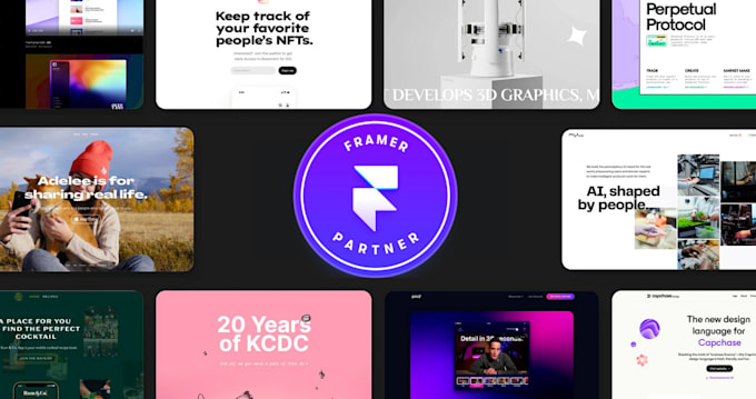 Gig Preview - Design or redesign modern website in framer, figma to framer