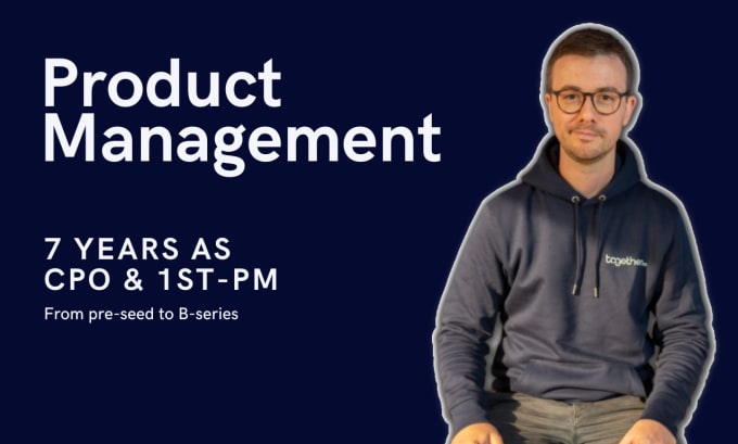 Gig Preview - Be your product management sparring partner