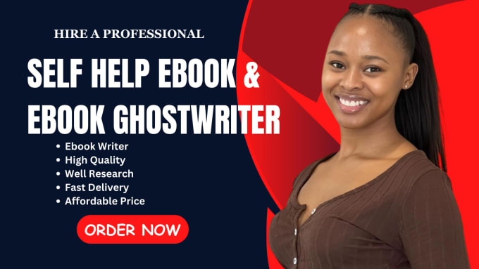 Gig Preview - Self help ebook,christian ebook writer,ebook ghostwriter,book writer ghostwriter