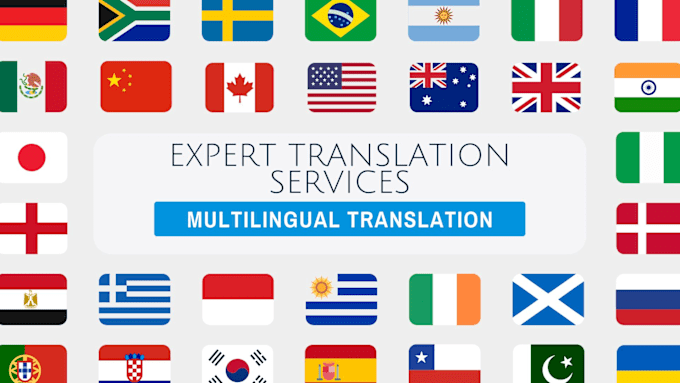 Gig Preview - Professional multilingual translation service