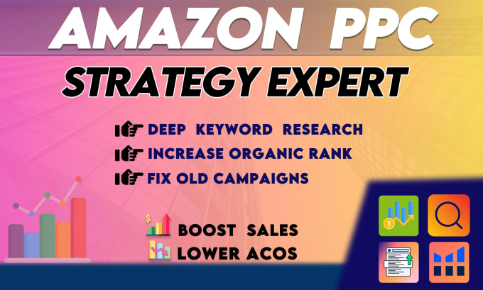 Gig Preview - Setup, optimize and manage amazon PPC campaigns