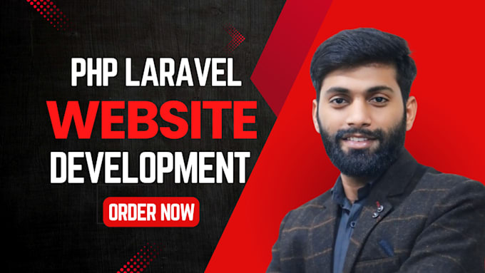 Gig Preview - Be your PHP laravel developer for custom PHP laravel website development