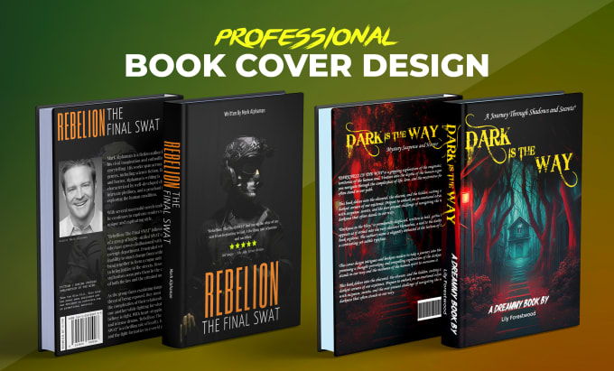 Gig Preview - Create professional book cover or ebook cover design