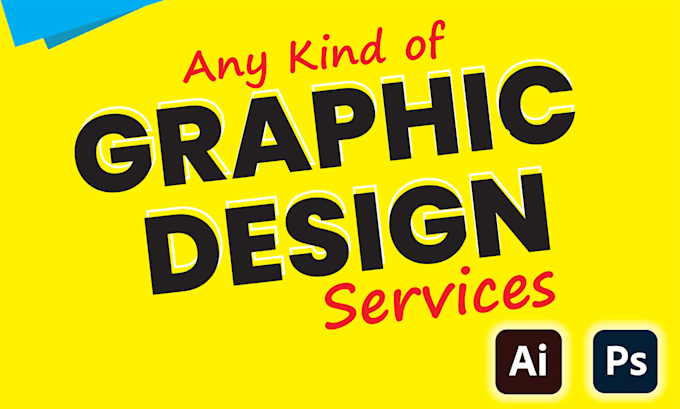 Gig Preview - Be your graphic designer in adobe illustrator