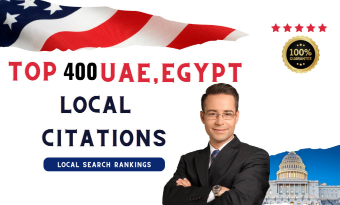 Gig Preview - Do uae, dubai and egypt high da local citations for SEO and directory submission