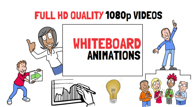 Gig Preview - Create engaging whiteboard animations and doodles for 2d explainer videos