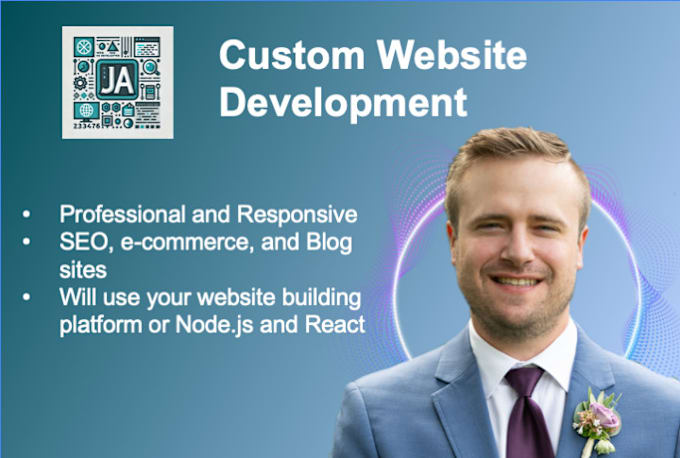 Gig Preview - Build or rebuild a responsive, professional website