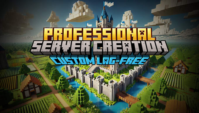 Gig Preview - Setup your professional minecraft server