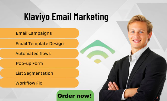 Gig Preview - Build a klaviyo pop up form for lead capturing, klaviyo email automation