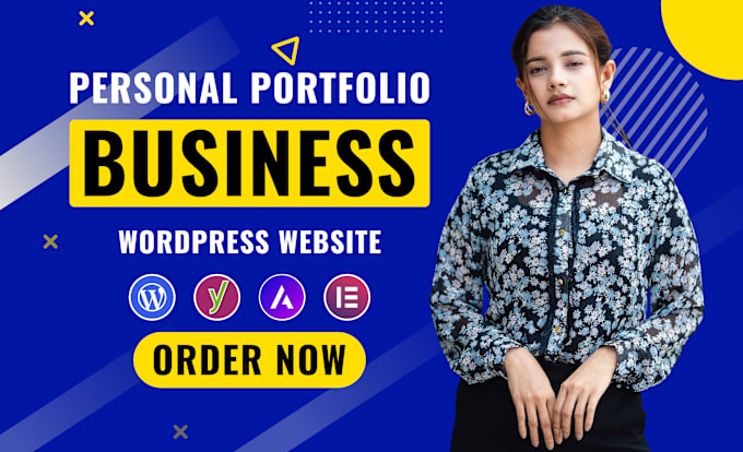 Gig Preview - Create a responsive personal portfolio or business website