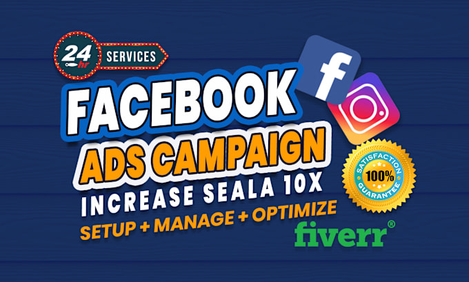 Gig Preview - Be your facebook meta ads campaign