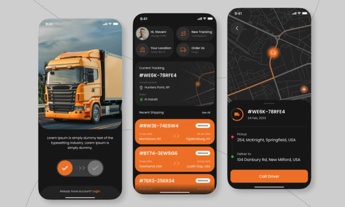 Gig Preview - Develop logistics app, dispatch rider app, courier app