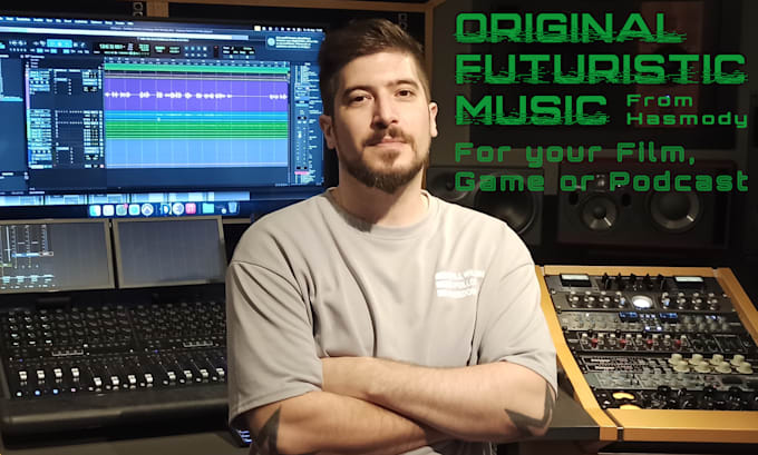 Gig Preview - Create futuristic music for your game, film, podcast or app