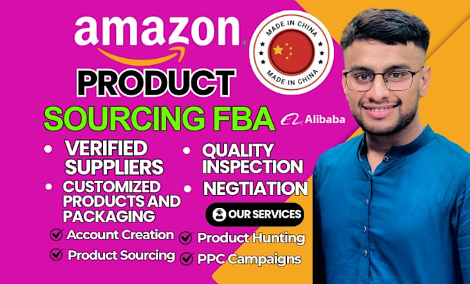 Gig Preview - Be your amazon fba product sourcing expert from china and alibaba