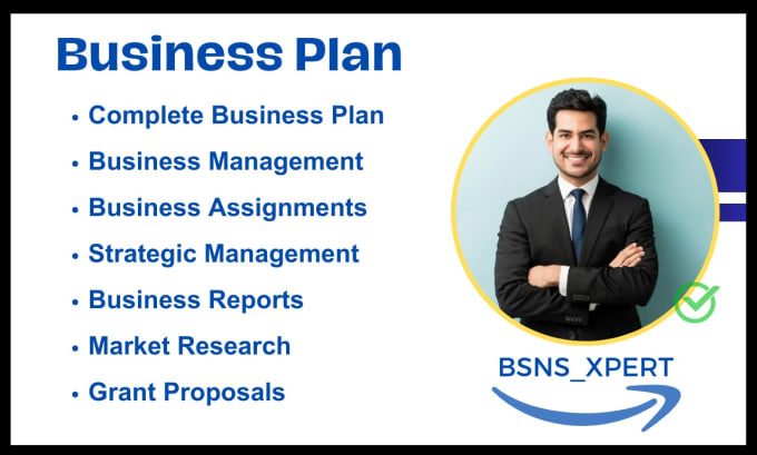 Gig Preview - Write business plan, proposal, strategic risk management, market research report