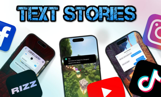 Gig Preview - Create your viral tiktok text stories video