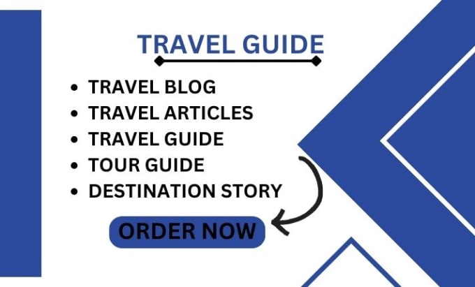 Gig Preview - Write travel guide, tour guide, travel articles, travel blog, destination story