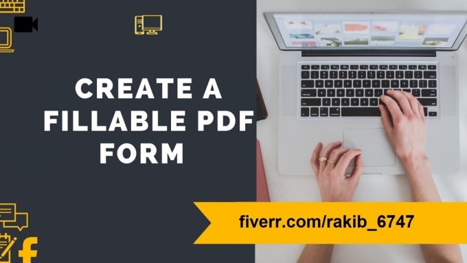 Gig Preview - Create professional interactive fillable PDF form