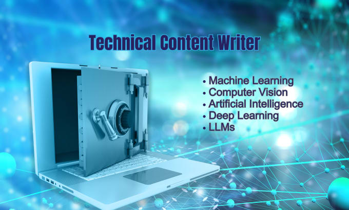 Gig Preview - Do SEO technical content writing for ai, ml, dl and llms