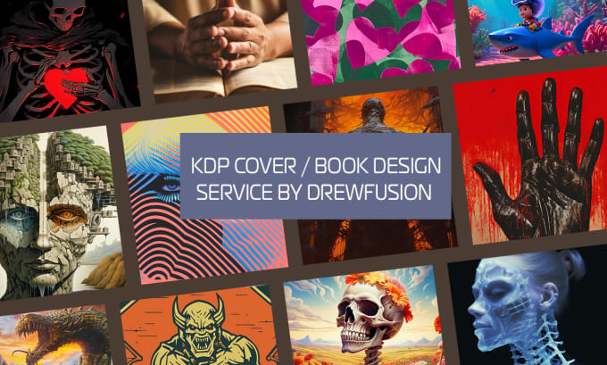 Gig Preview - Design converting kdp book cover, ebook illustration artwork