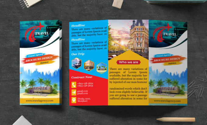 Gig Preview - Design a professional and custom brochure for your company