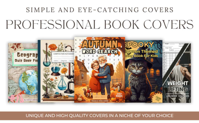 Gig Preview - Design a professional book cover for amazon KDP books