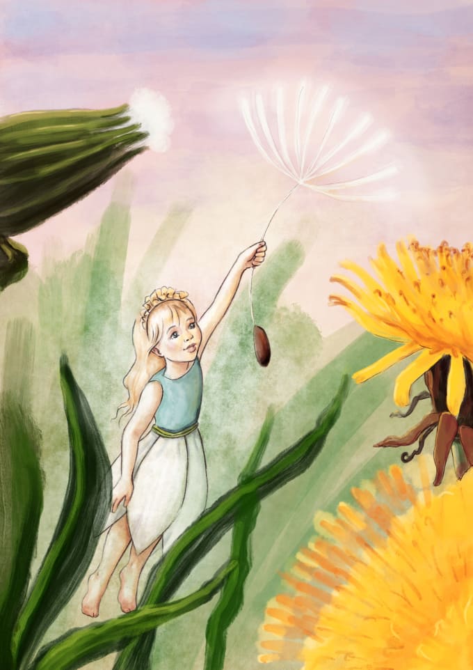 Gig Preview - Digitally illustrate a playful and colorful childrens book