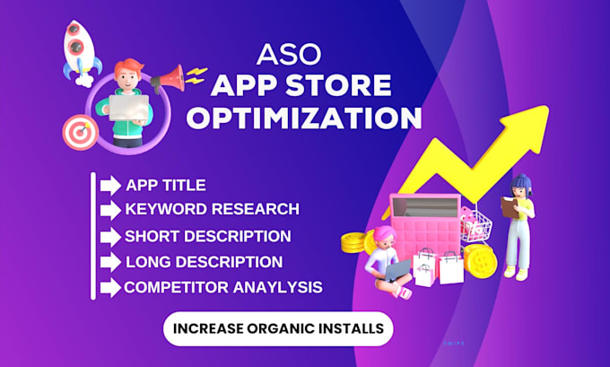 Gig Preview - Be your aso expert and do great optimization to rank on google play