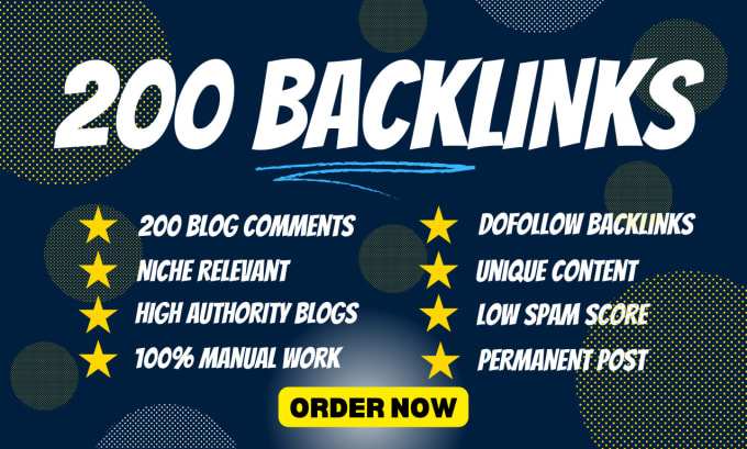 Gig Preview - Provide dofollow comment backlinks from niche relevant blogs