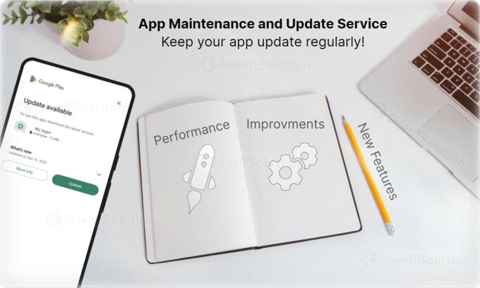 Gig Preview - App maintenance and update service