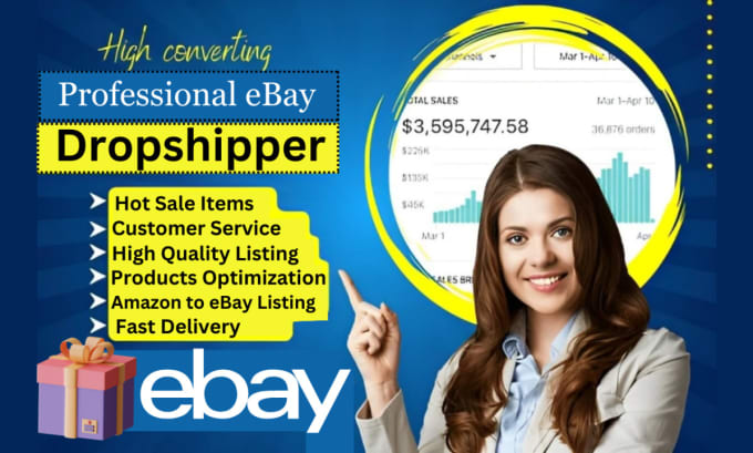 Gig Preview - Amazon, walmart and aliexpress to ebay dropshipping and automation