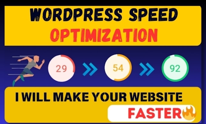 Gig Preview - Increase speed optimization wordpress, fix core web vitals lcp fid cls