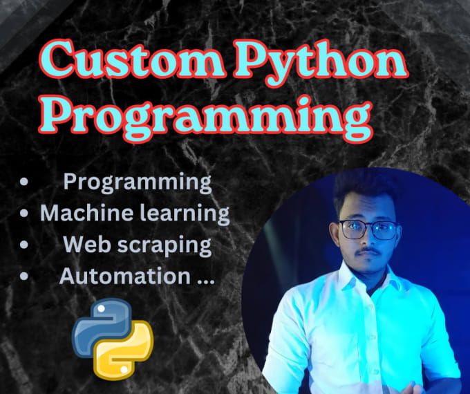 Gig Preview - Do python programming projects