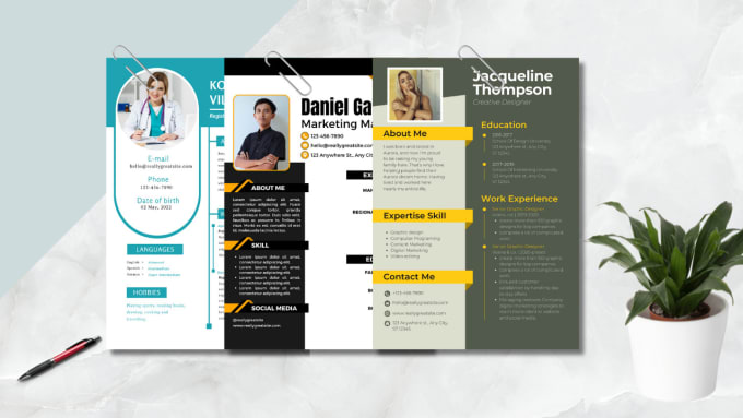 Gig Preview - Perform professional resume design and CV design