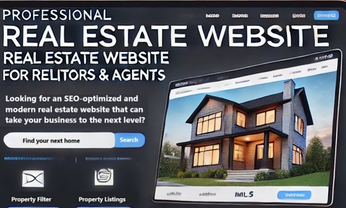 Gig Preview - Build a professional real estate website for realtors and agents in wordpress