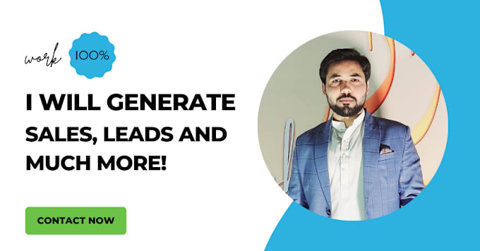 Gig Preview - Generate sales, leads and much more