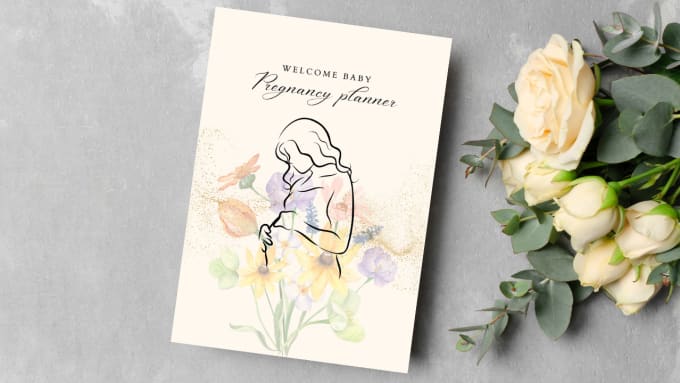 Gig Preview - Give you the best gift for a pregnant woman, pregnancy planner journal