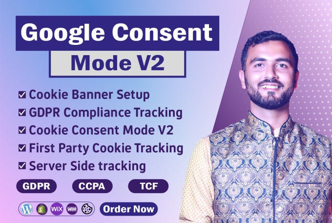 Gig Preview - Set up google consent mode v2 cookie banner with GTM