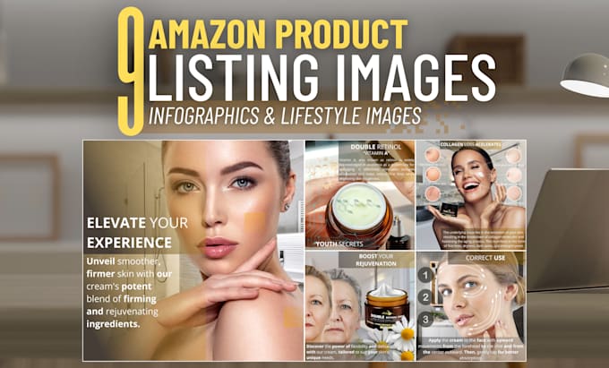 Gig Preview - Craft compelling amazon listing images for your products