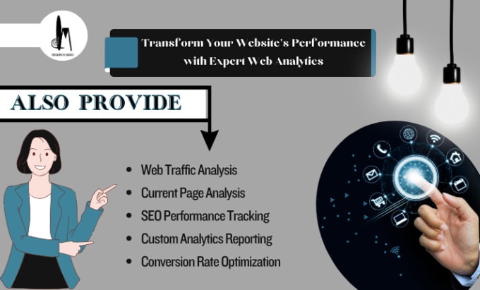 Gig Preview - Do web analytics for your website