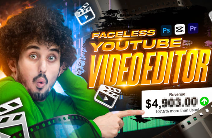 Gig Preview - Be your viral faceless youtube video creator