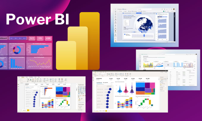 Gig Preview - In 24h build power bi dashboards and report for your data