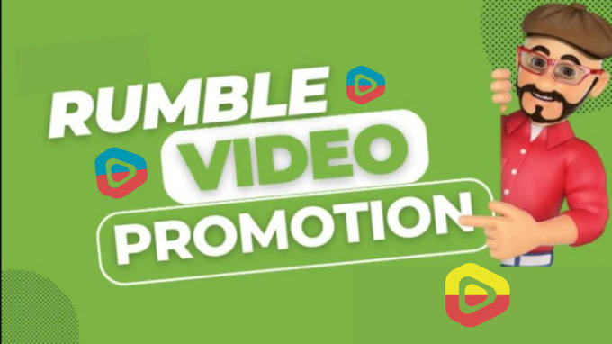 Bestseller - do organic rumble video promotion, rumble video channel marketing, rumble