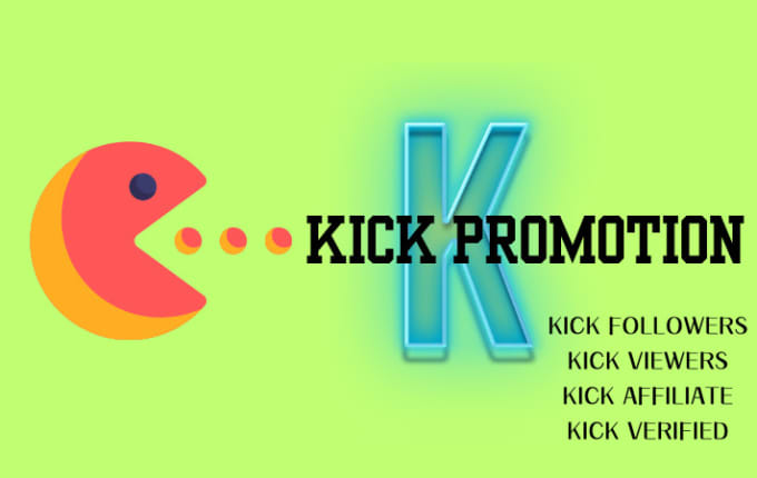 Gig Preview - Do organic and effective kick promotion for twitch channel, kick channel