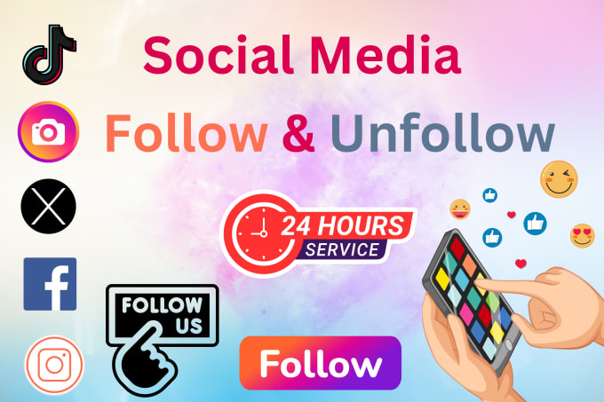 Bestseller - do follow or unfollow all social media in 24 hours