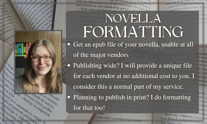 Gig Preview - Format your novella for publication